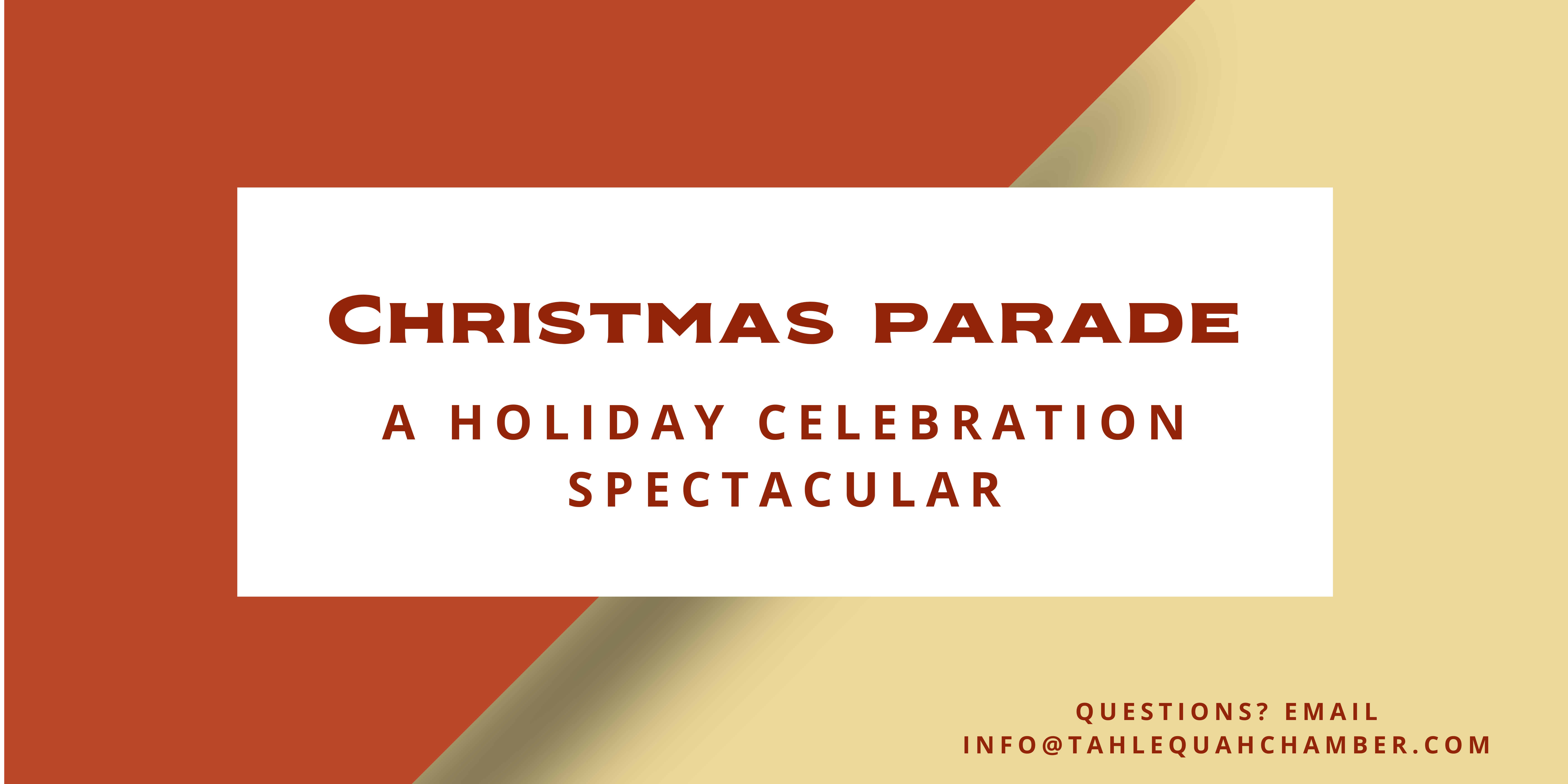 Christmas Parade Tahlequah Area Chamber of Commerce
